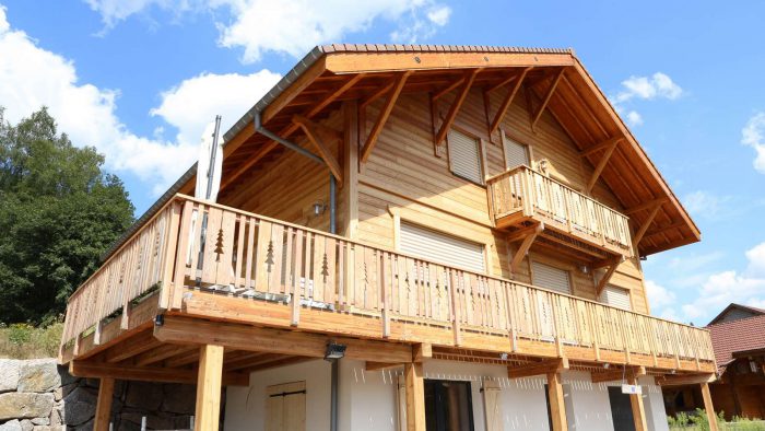 chalet passif en bois